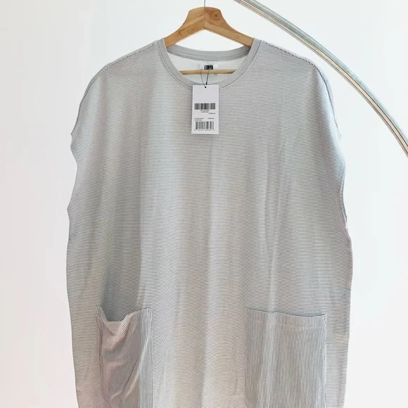 lunya Cooldown Pima Cotton Midi Dress / nightgown - Picture 4 of 7